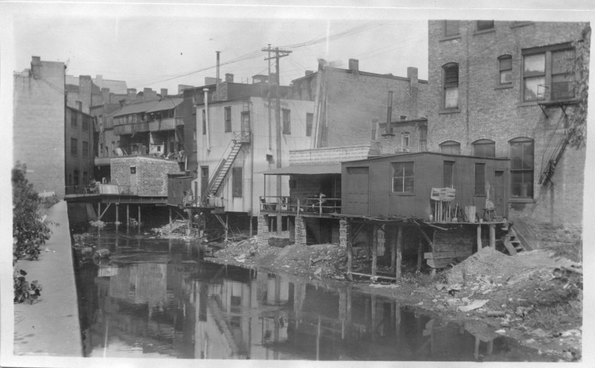 The old Grand River pre-Cap, Downtown Jackson